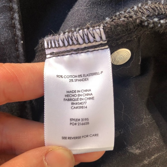 Cabi Floral Lace Print Skinny Jeans 3195 - Picture 8 of 10